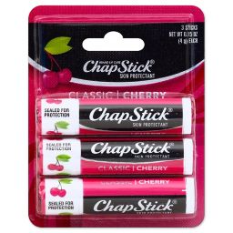 ChapStick Classic 3-Pack 0.15 oz. Lip Balm in Cherry