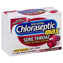 Chloraseptic Max 15-Count Lozenges in Wild Berry