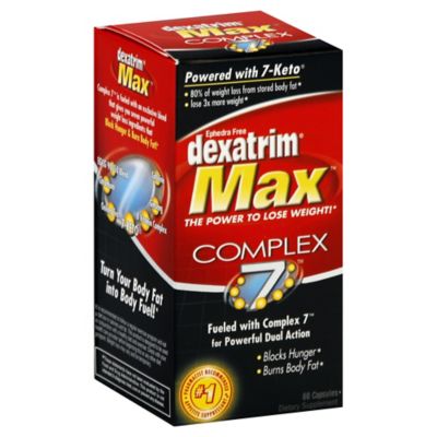 Dexatrim&reg; Max&trade; Complex 7 60-Count Dietary Supplement Capsules