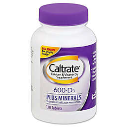 Caltrate® 600+ D 120-Count Calcium Supplements with Vitamin D3