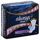 Alternate image 0 for Always Maxi Overnight 20-Count Extra Heavy Pads