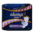 Alternate image 2 for Always Maxi Overnight 20-Count Extra Heavy Pads