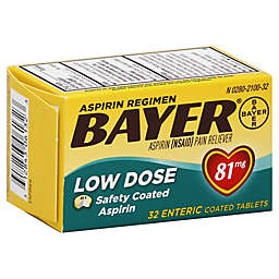Bayer® Aspirin 32-Count Low Dose Safety Coated Tablets
