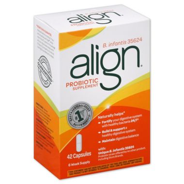 Align 42-Count B. infantis 35624 Probiotic Supplement Capsules. View a larger version of this product image.