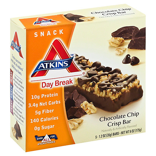 Alternate image 1 for Atkins™ Day Break™ 5-Count Chocolate Chip Bar