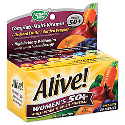 Alive! 50-Count Senior Women's Energy Multivitamin 50 +