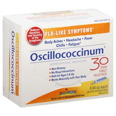 Boiron&reg; Oscillococcinum&reg; Flu-Like Symptoms 30-Count Quick-Dissolving Pellets