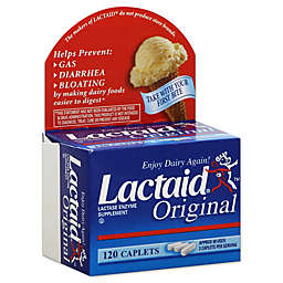 Lactaid® Original 120-Count Lactase Enzyme Supplement Caplets