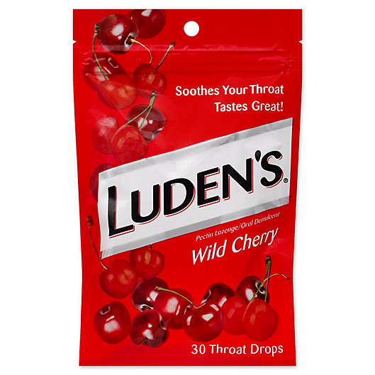 Alternate image 1 for Luden's® 30-Count Throat Drops in Wild Cherry