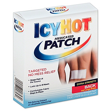 Icy Hot&reg; 5-Count Back Extra Strength Medicated Patch. View a larger version of this product image.