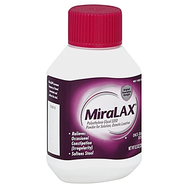 MiraLAX&reg; Laxative 8.3 oz. Dissolving Powder. View a larger version of this product image.