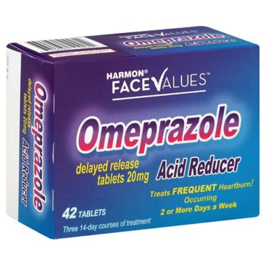 Harmon&reg; Face Values&trade; 42-Count Omeprazole Tablets. View a larger version of this product image.
