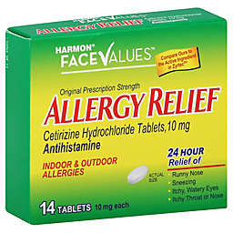 Harmon® Face Values™ 14-Count 24-Hour Allergy Relief Tablets