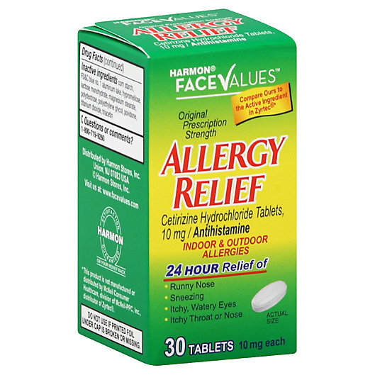 Alternate image 1 for Harmon® Face Values™ 30-Count All Day Allergy Tablets