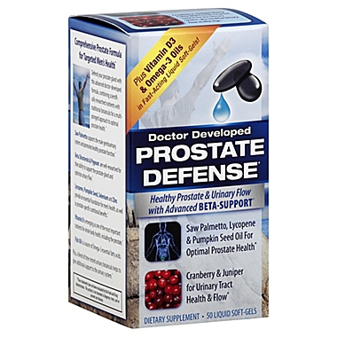 Applied Nutrition&reg; Prostate Defense 50-Count Dietary Supplement Soft-Gels. View a larger version of this product image.