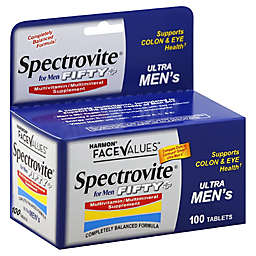 Harmon® Face Values™ Spectrovite® 100-Count Ultra Men's 50+ Multivitamin Tablets