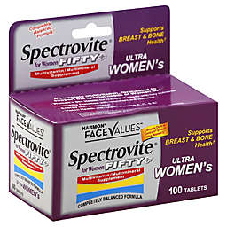 Harmon&reg; Face Values&trade; Spectrovite&reg; 100-Count Ultra Women&#39;s 50+ Multivitamin Tablets