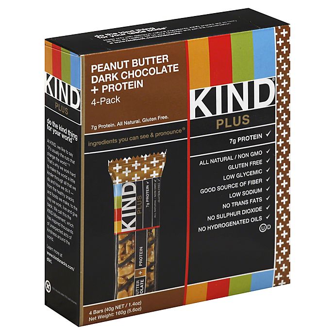 KIND® Plus 4-Pack Fruit & Nuts Bars in Peanut Butter Dark ...