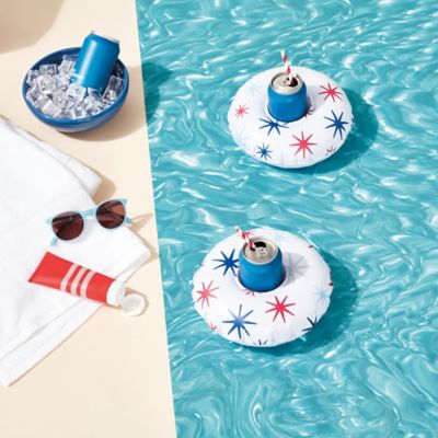 H for Happy&trade; Americana Stars Drink Floats (Set of 2)