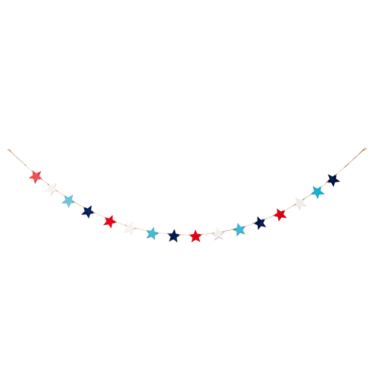 H for Happy&trade; Americana Wood Star Banner. View a larger version of this product image.