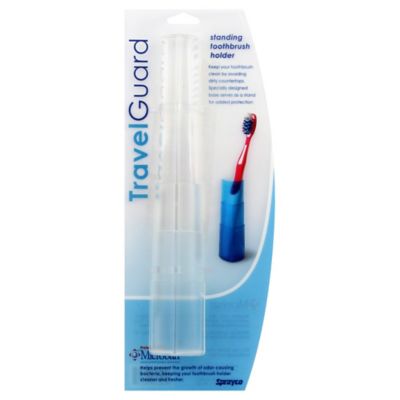TravelGuard&reg; Microban Standing Toothbrush Holder