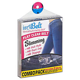 IsABelt™ 2-Pack Flat Clear Belt