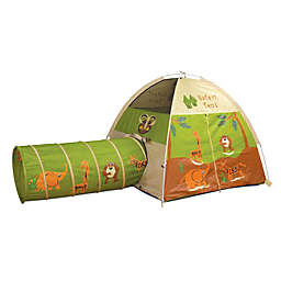 Pacific Play Tents Jungle Safari Tent & Tunnel Combo Set