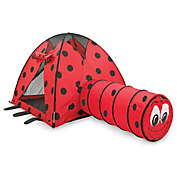 Pacific Play Tents Ladybug Tent & Tunnel Combo Set