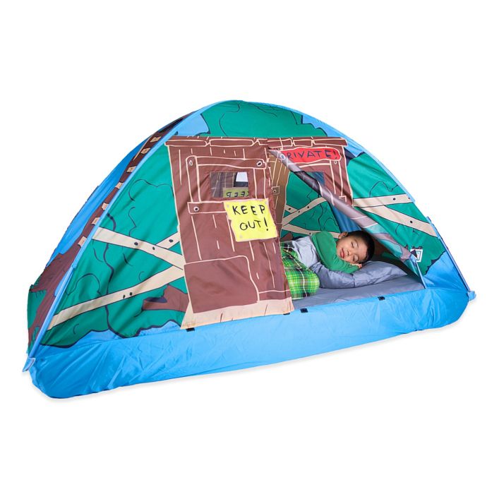 twin bed tent with lights