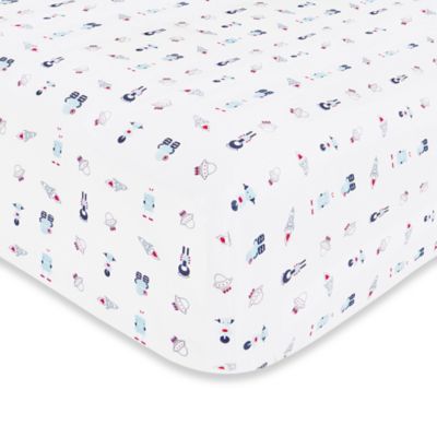 Babyletto Galaxy Fitted Mini Crib Sheet 