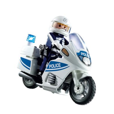 playmobil police motorcycle