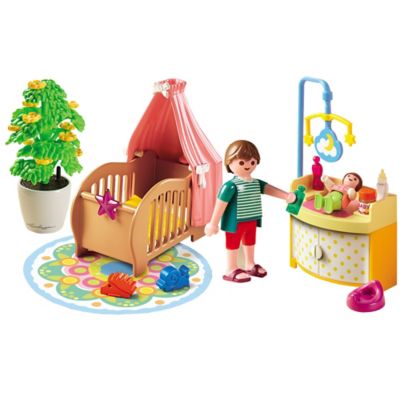 playmobil nursery set