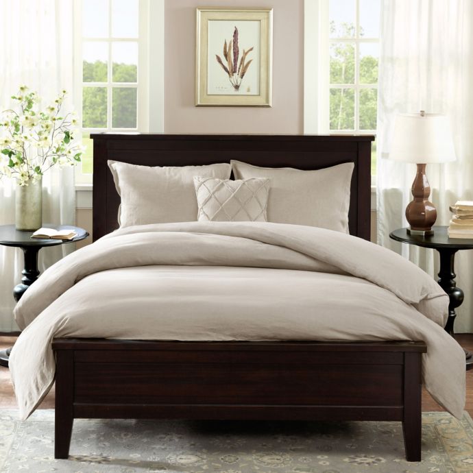 Harbor House Linen Reversible Duvet Cover Set In Linen Bed Bath