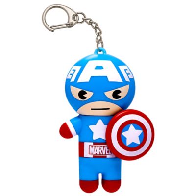 Lip Smacker&reg; 0.14 oz. Marvel Super Hero Captain America Lip Balm Keychain