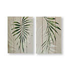 Alternate image 0 for Peaceful Palm Leaves 16-Inch x 20-Inch Wood Wall Art (Set of 2)
