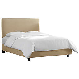 Scottsburg Upholstered King Bed in Linen Sandstone
