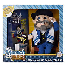 Mensch on a Bench Plush Doll and Hardcover Book