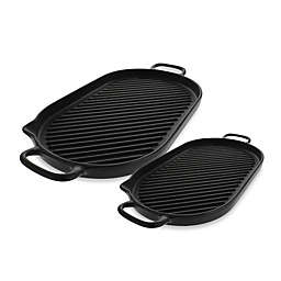 Chasseur® Cast Iron Oval Grill in Black