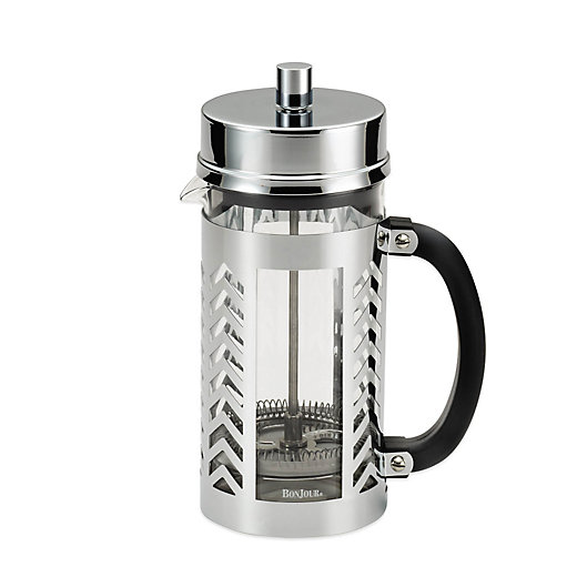 Alternate image 1 for Bonjour® 8-Cup Maximus French Press in Chevron