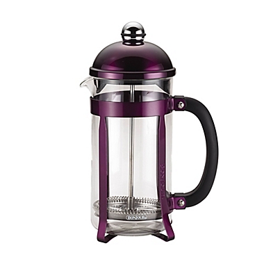 Bonjour&reg; 8-Cup Maximus French Press in Purple. View a larger version of this product image.