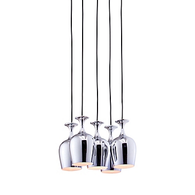 Zuo&reg; Pure Ice 5-Light Ceiling Lamp. View a larger version of this product image.