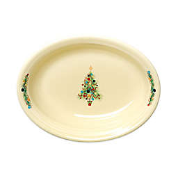 Fiesta® Christmas Tree Oval Vegetable Bowl in Ivory