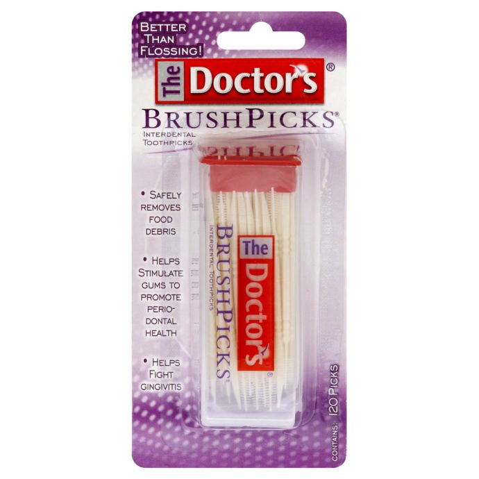 Доктор кисти. Oral picks Dual use Toothpicks 6950380038077.