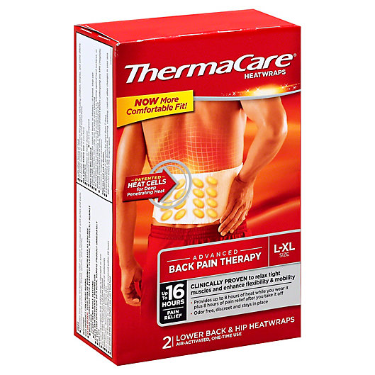 Alternate image 1 for ThermaCare Heatwraps for Lower Back & Hip