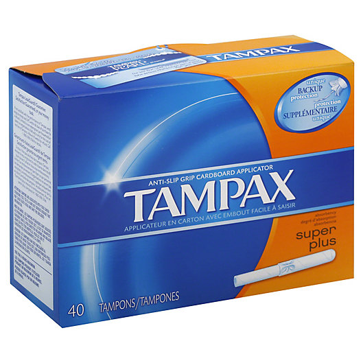 Alternate image 1 for Tampax 40-Count Super Plus Tampons