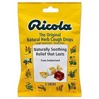 Ricola&reg; The Original 21-Count Natural Herb Cough Drops. View a larger version of this product image.