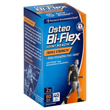 Osteo Bi-Flex 80-Count Triple Strength Caplets. View a larger version of this product image.