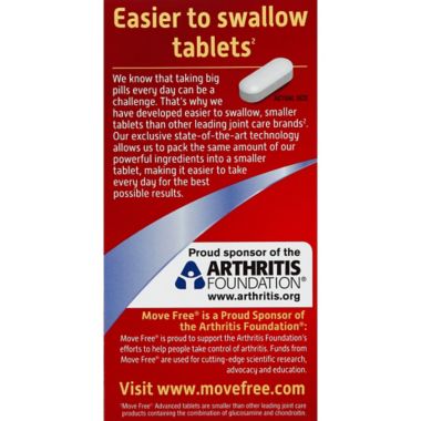 Schiff Move Free 120-Count Glucosamine & Chondroitin MSM Tablets. View a larger version of this product image.