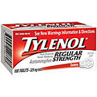 Alternate image 1 for Tylenol&reg; Regular Strength 100-Count 325 mg Pain Reliever Tablets