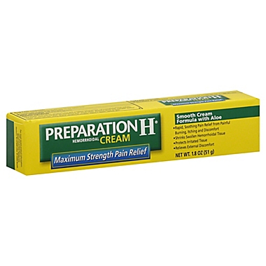 Preparation H&reg; Smooth Cream Formula with Aloe 1.8 oz. Hemorrhoidal Cream. View a larger version of this product image.